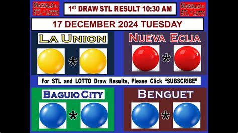 stl la union result today 1st draw